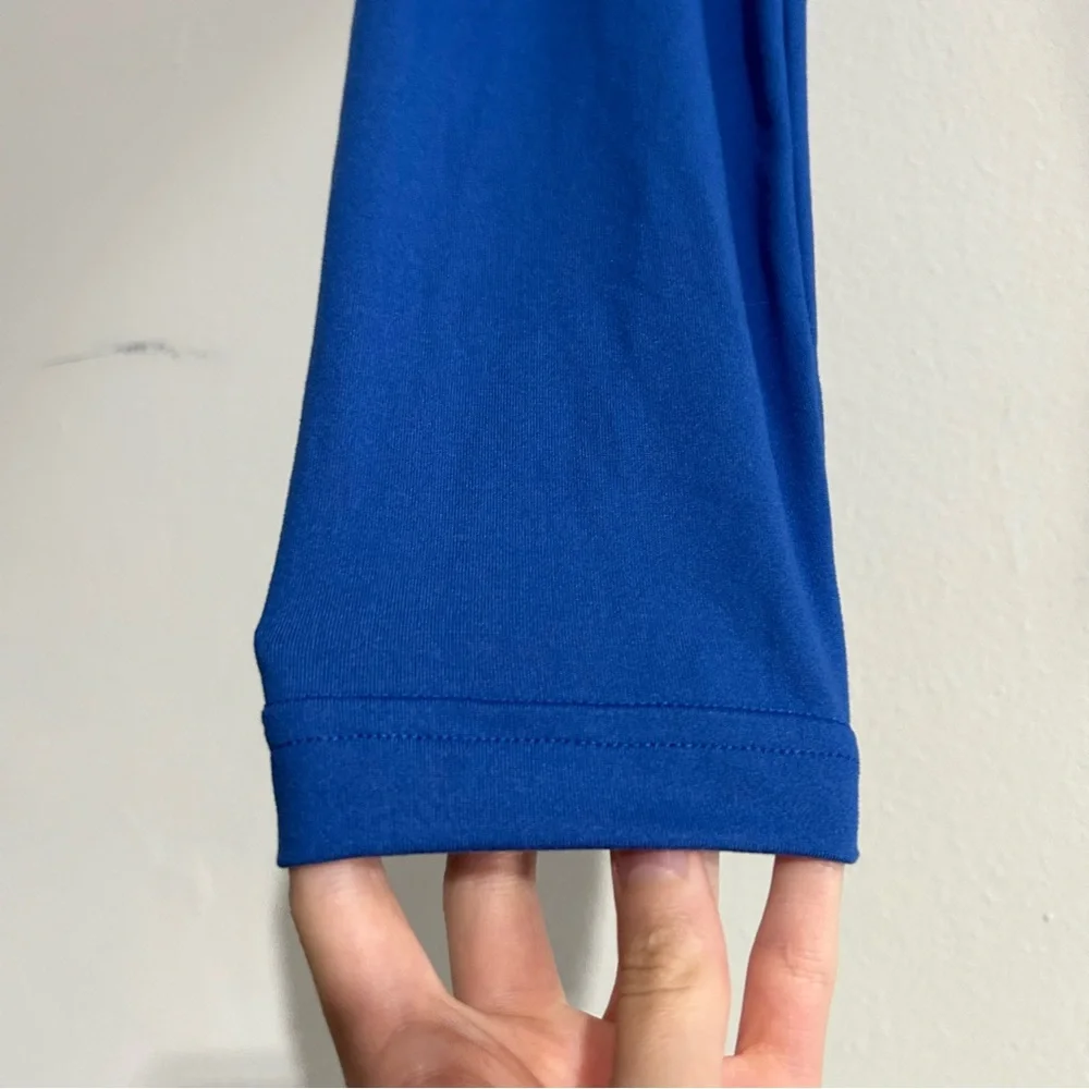 N2N Bodywear Blue Brushed Pouch Tights Large NWT - Picture 2 of 5
